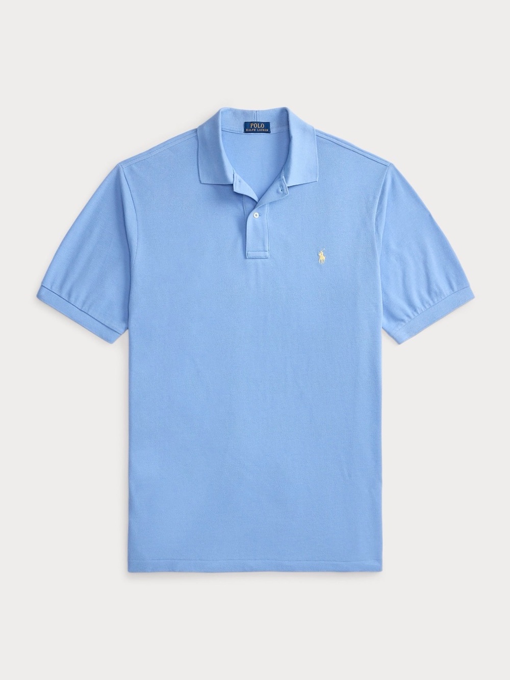 Polo by Ralph Lauren Classic Light Blue Cotton Polo Shirt